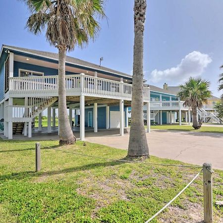 Bright Crystal Beach House, Walk To Coast! Villa Bolivar Peninsula Eksteriør bilde